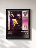 #noir Tableau de l'album I Like You de Culture Beat, cadre noir, imprimé et encadré en France