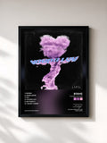 #noir Tableau de l'album YOUNG-LUV.COM de STAYC, cadre noir, imprimé et encadré en France