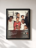 #noir Tableau de l'album Clean Sheets, dirty walls de Cleffy, cadre noir, imprimé et encadré en France