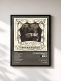 #noir Tableau de l'album Picaresque de The Decemberists, cadre noir, imprimé et encadré en France