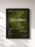 #noir Everything All The Time von Band of Horses als gerahmter Kunstdruck, schwarzer Rahmen, gedruckt und gerahmt in Frankreich