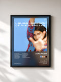 #noir Tableau de l'album La mia risposta de Laura Pausini, cadre noir, imprimé et encadré en France
