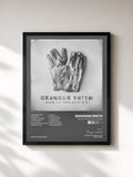 #noir Tableau de l'album When The Good Guys Win de Granger Smith, cadre noir, imprimé et encadré en France