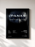 #noir Requiem pour un celte by Manau as a framed art print, black frame, printed and framed in France