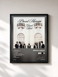 #noir Tableau de l'album Grand Hotel de Procol Harum, cadre noir, imprimé et encadré en France