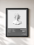 #noir Tableau de l'album Sirens de Gorgon City, cadre noir, imprimé et encadré en France