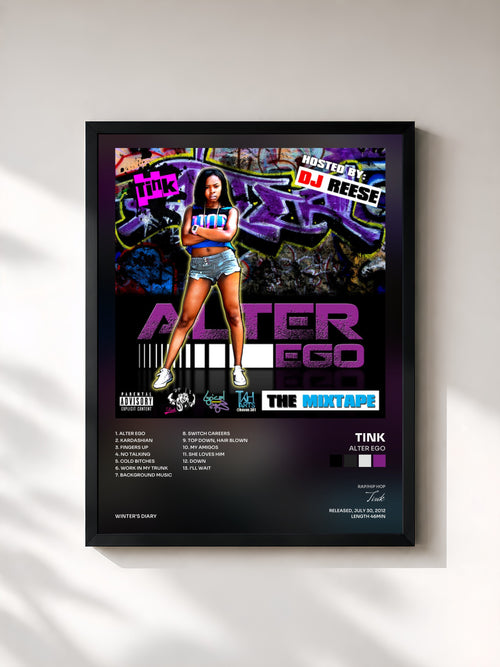 Tink · Alter Ego — Affiche encadrée