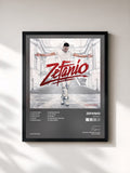 #noir Tableau de l'album ZEFANIO de Zefanio, cadre noir, imprimé et encadré en France