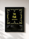 #noir Tableau de l'album The Plug de Ghetto, cadre noir, imprimé et encadré en France