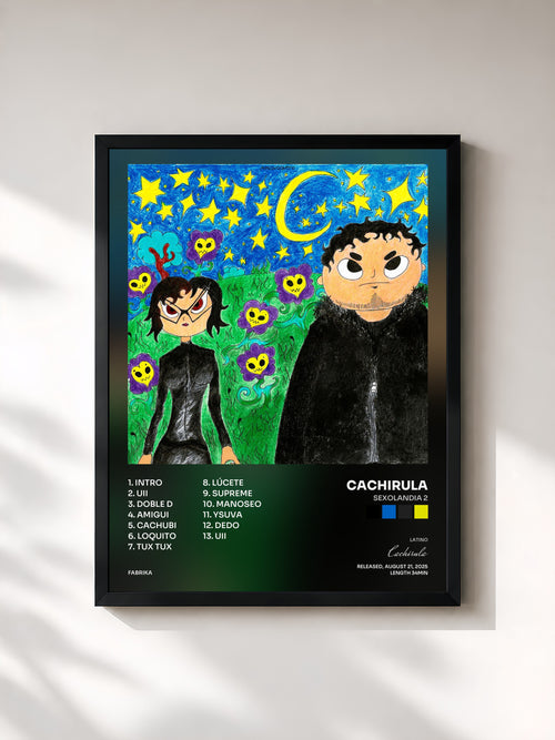 Cachirula · SEXOLANDIA 2 — Affiche encadrée