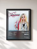 #noir Tableau de l'album The Best Damn Thing (Expanded Edition) de Avril Lavigne, cadre noir, imprimé et encadré en France