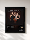 #noir Tableau de l'album Pandora de Plata de Pandora, cadre noir, imprimé et encadré en France