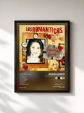#noir Tableau de l'album Los Romanticos- Daniela Romo de Daniela Romo, cadre noir, imprimé et encadré en France