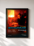 #noir Tableau de l'album Once In A While de Seth MacFarlane, cadre noir, imprimé et encadré en France