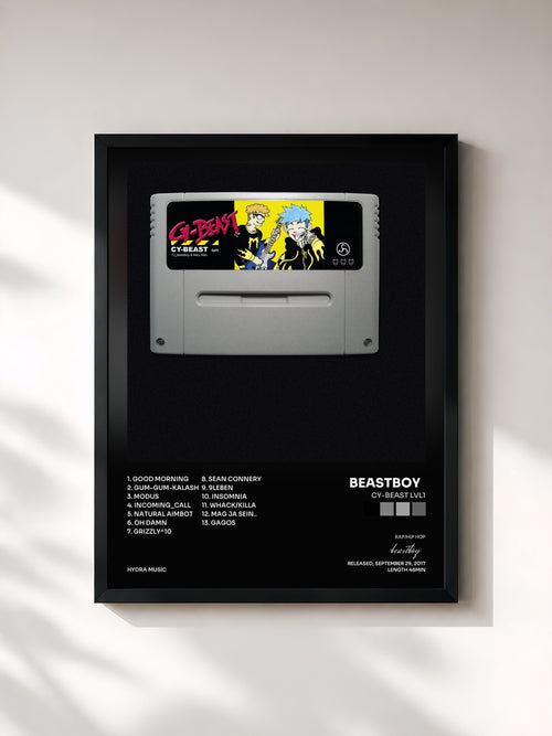 beastboy   · CY-BEAST lvl1 — Affiche encadrée