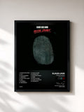 #noir Tableau de l'album Heiße Spuren (Remastered 2007) de Klaus Lage, cadre noir, imprimé et encadré en France