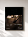 #noir Love Remains di How to dress well in stampa incorniciata, cornice nera, stampata e incorniciata in Francia