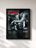 #noir Tableau de l'album Trunk Muzik 0-60 de Yelawolf, cadre noir, imprimé et encadré en France