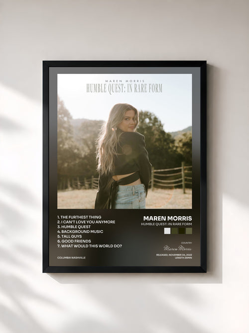 Maren Morris · Humble Quest: In Rare Form — Affiche encadrée
