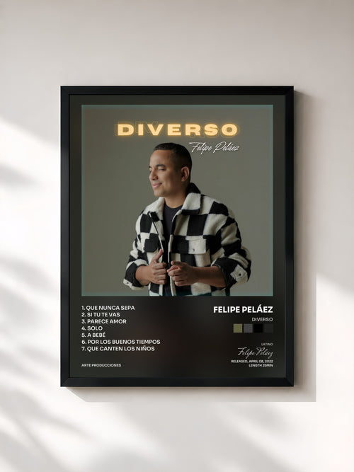 Felipe Peláez · Diverso — Affiche encadrée