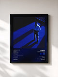 #noir Tableau de l'album Fazendo A Minha (Deluxe) de Kako, cadre noir, imprimé et encadré en France