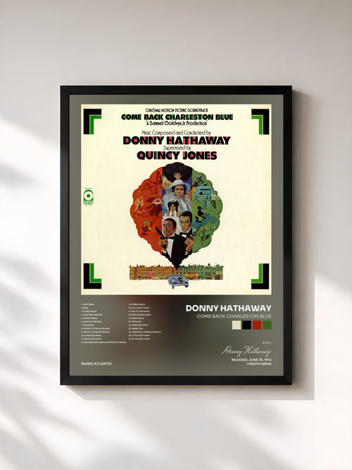 Donny Hathaway · Come Back Charleston Blue — Affiche encadrée