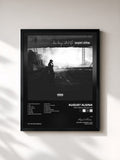 #noir Tableau de l'album This Thing Called Life de August Alsina, cadre noir, imprimé et encadré en France