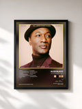 #noir Tableau de l'album All Love Everything (Deluxe) de Aloe Blacc, cadre noir, imprimé et encadré en France