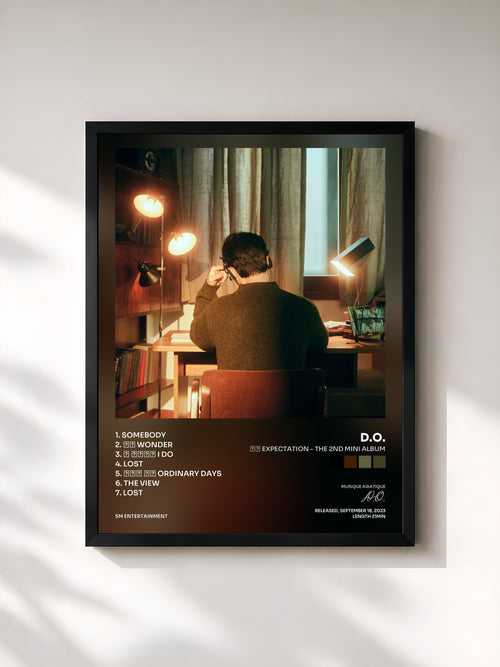D.O. · 기대 Expectation - The 2nd Mini Album — Affiche encadrée