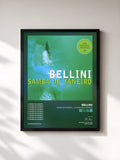 #noir Tableau de l'album Samba de Janeiro - The Original Remixes de Bellini, cadre noir, imprimé et encadré en France