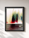 #noir Tableau de l'album Future Weather de The War On Drugs, cadre noir, imprimé et encadré en France