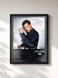 #noir Tableau de l'album Todo Es Posible En Navidad de David Bisbal, cadre noir, imprimé et encadré en France