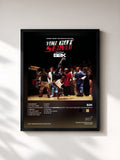#noir Tableau de l'album B2K Presents "You Got Served" Soundtrack de B2K, cadre noir, imprimé et encadré en France