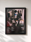 #noir Tableau de l'album Selfmade de Smeels, cadre noir, imprimé et encadré en France