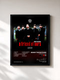 #noir Tableau de l'album A Friend of Ours de Benny The Butcher, cadre noir, imprimé et encadré en France