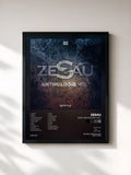 #noir Tableau de l'album Zesau Anthologie, Vol.1 de Zesau, cadre noir, imprimé et encadré en France
