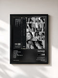 #noir Tableau de l'album THE S(EX) TAPES de FLETCHER, cadre noir, imprimé et encadré en France