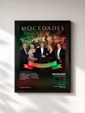#noir Tableau de l'album Por Amor A México (Vol. 2) de Mocedades, cadre noir, imprimé et encadré en France