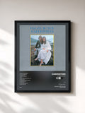 #noir Tableau de l'album Close To You de Carpenters, cadre noir, imprimé et encadré en France