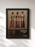#noir Tableau de l'album The Story Of The Supremes de The Supremes, cadre noir, imprimé et encadré en France