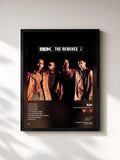 #noir Tableau de l'album B2K The Remixes Vol. 1 de B2K, cadre noir, imprimé et encadré en France