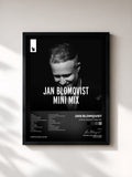 #noir Tableau de l'album Jan Blomqvist Mini Mix de Jan Blomqvist, cadre noir, imprimé et encadré en France