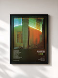 #noir Tableau de l'album Too Hot To Sleep de Sylvester, cadre noir, imprimé et encadré en France