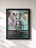 #noir Tableau de l'album Aurora de Julliany Souza, cadre noir, imprimé et encadré en France