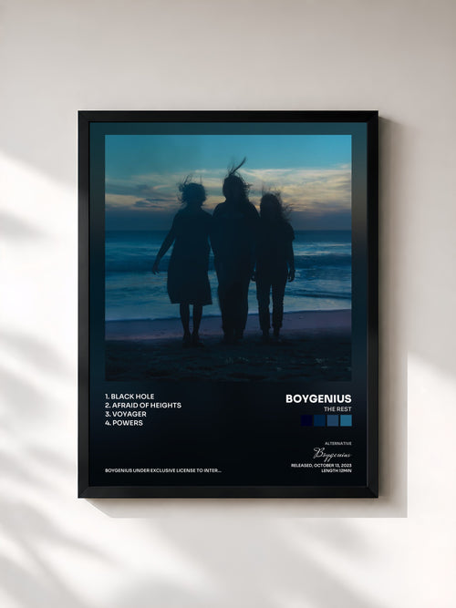 Boygenius · the rest — Affiche encadrée