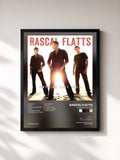 #noir Tableau de l'album Nothing Like This de Rascal Flatts, cadre noir, imprimé et encadré en France