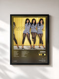 #noir Tableau de l'album Because I Love It de Amerie, cadre noir, imprimé et encadré en France