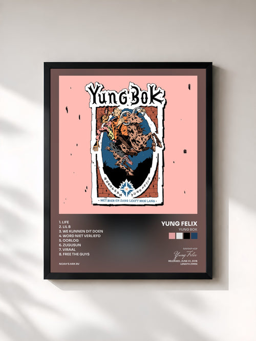 Yung Felix · Yung Bok — Affiche encadrée