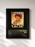 #noir Land of Dreams von Randy Newman als gerahmter Kunstdruck, schwarzer Rahmen, gedruckt und gerahmt in Frankreich
