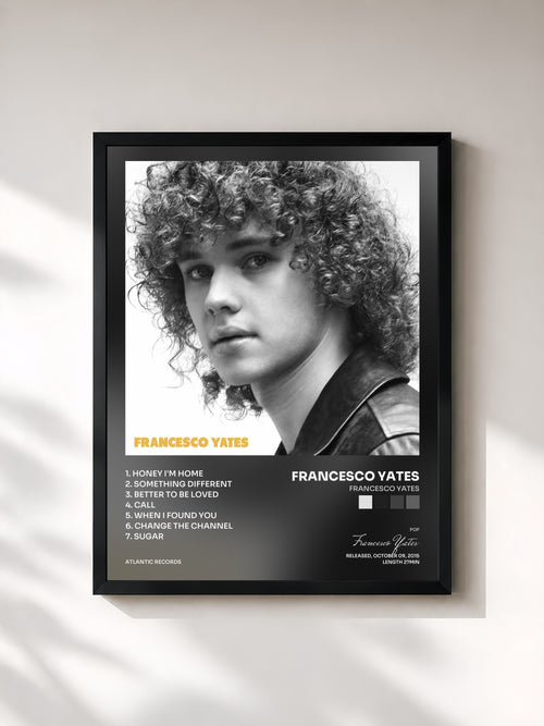 Francesco Yates · Francesco Yates — Affiche encadrée